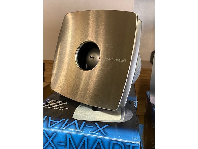 3x badkamerventilator x-mart 15 inox t rvs - afbeelding 2 van  4