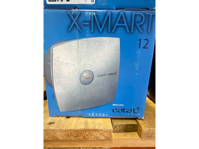 3x badkamerventilator x-mart 15 inox t rvs - afbeelding 3 van  4