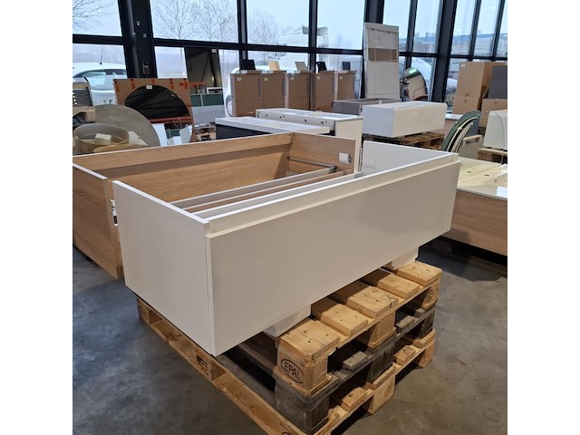 3x badmeubel dekker, lanesto, mat wit - afbeelding 1 van  6