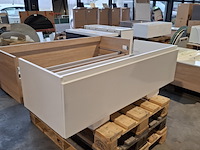 3x badmeubel dekker, lanesto, mat wit - afbeelding 1 van  6