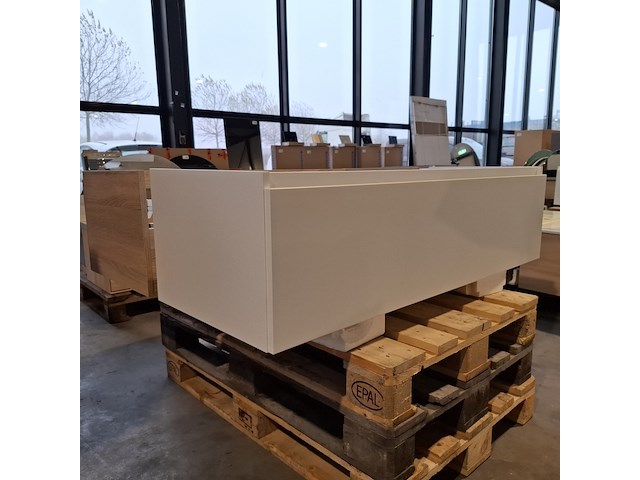 3x badmeubel dekker, lanesto, mat wit - afbeelding 3 van  6