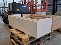 3x badmeubel dekker, lanesto, mat wit - afbeelding 4 van  6