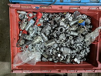3x bak hydrauliek koppelingen en snelsluitingen - afbeelding 2 van  10