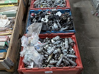 3x bak hydrauliek koppelingen en snelsluitingen - afbeelding 1 van  10