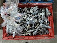 3x bak hydrauliek koppelingen en snelsluitingen - afbeelding 4 van  10