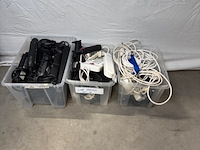 3x bak met stekkerdozen - afbeelding 1 van  5