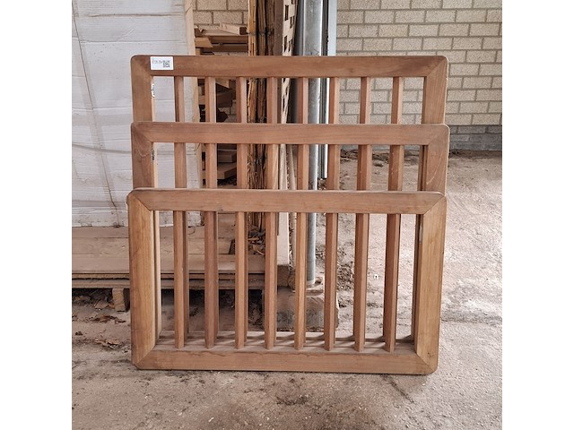 3x bangkiral deur in kader carp garant - afbeelding 1 van  6