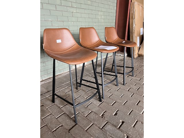 3x barkruk, dutchbone, franky - afbeelding 2 van  2