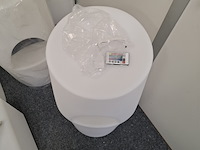 3x barkruk en kubus met led verlichting wit - afbeelding 4 van  9