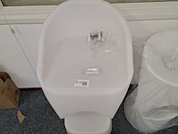 3x barkruk en kubus met led verlichting wit - afbeelding 6 van  9