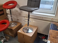 3x barkruk grijs - afbeelding 1 van  5