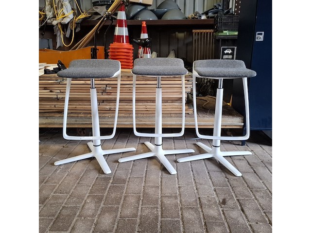 3x barkruk, interstuhl, kinetic is5 - afbeelding 3 van  10