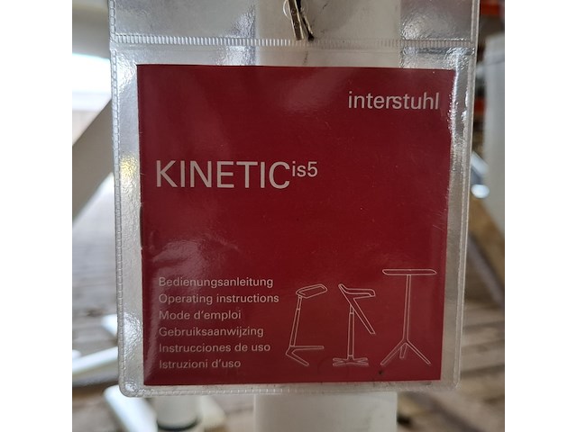 3x barkruk, interstuhl, kinetic is5 - afbeelding 7 van  10