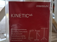 3x barkruk, interstuhl, kinetic is5 - afbeelding 7 van  10