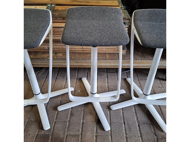 3x barkruk, interstuhl, kinetic is5 - afbeelding 9 van  10