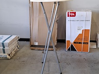 3x bartafel, deuba, wit - afbeelding 2 van  5