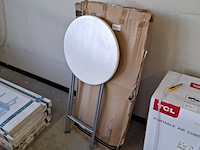 3x bartafel, deuba, wit - afbeelding 4 van  5