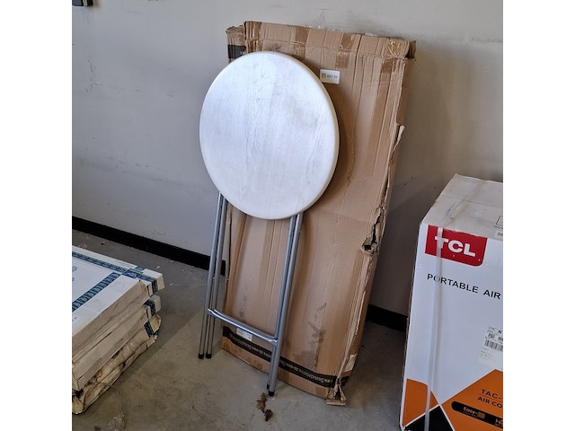 3x bartafel, deuba, wit - afbeelding 5 van  5