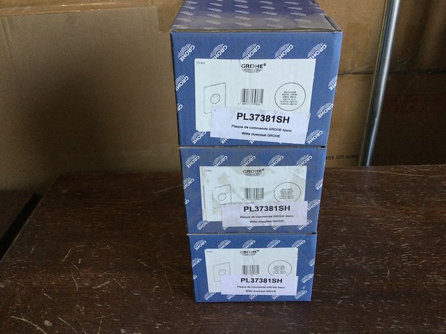 3x bedieningspanelen voor toilet, grohe, pl37381sh - afbeelding 2 van  2