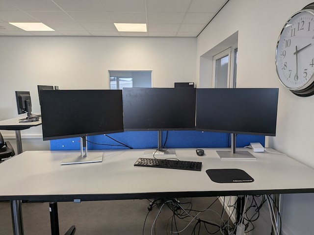 3x beeldscherm hp - afbeelding 2 van  9