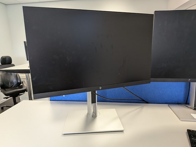 3x beeldscherm hp - afbeelding 3 van  9
