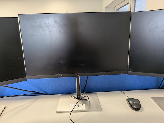 3x beeldscherm hp - afbeelding 4 van  9