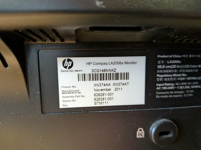 3x beeldscherm hp - afbeelding 2 van  10