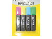 3x benson markeerstiften set 4-delig - afbeelding 3 van  3
