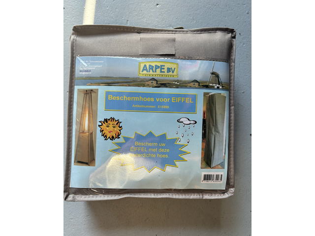 3x beschermhoes terrasheater, arpe sears, grijs - afbeelding 1 van  1