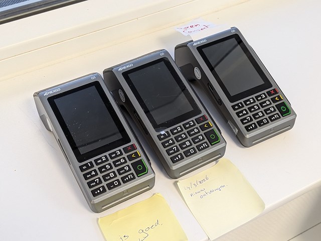 3x betaalterminal nexgo, g5 - afbeelding 1 van  14