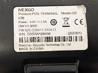 3x betaalterminal nexgo, g5 - afbeelding 10 van  14
