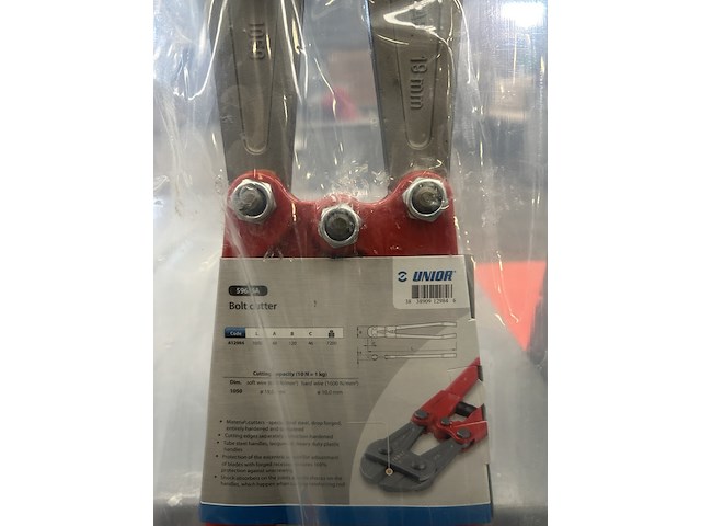 3x betonschaar 1050 mm, unior, 596/6a - afbeelding 3 van  4