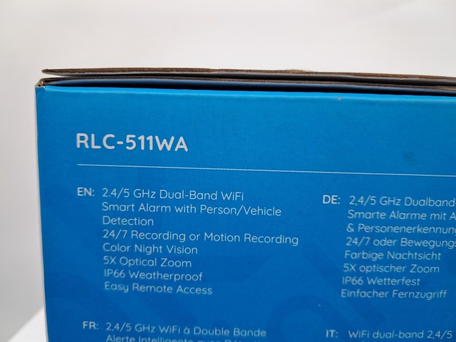 3x bewakingscamera, reolink, rlc-511wa 5mp, 2021 - afbeelding 3 van  5