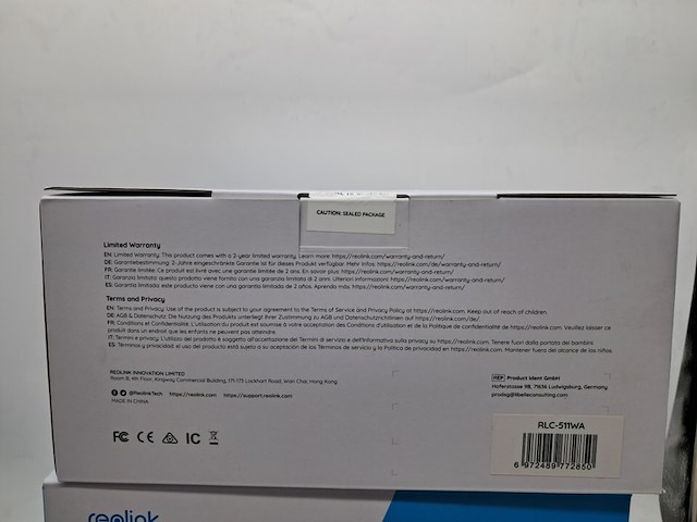 3x bewakingscamera, reolink, rlc-511wa 5mp, 2021 - afbeelding 4 van  5