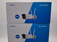 3x bewakingscamera, reolink, rlc-511wa 5mp, 2021 - afbeelding 1 van  5