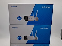 3x bewakingscamera, reolink, rlc-511wa 5mp, 2021 - afbeelding 1 van  5