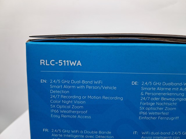 3x bewakingscamera, reolink, rlc-511wa 5mp, 2021 - afbeelding 3 van  5