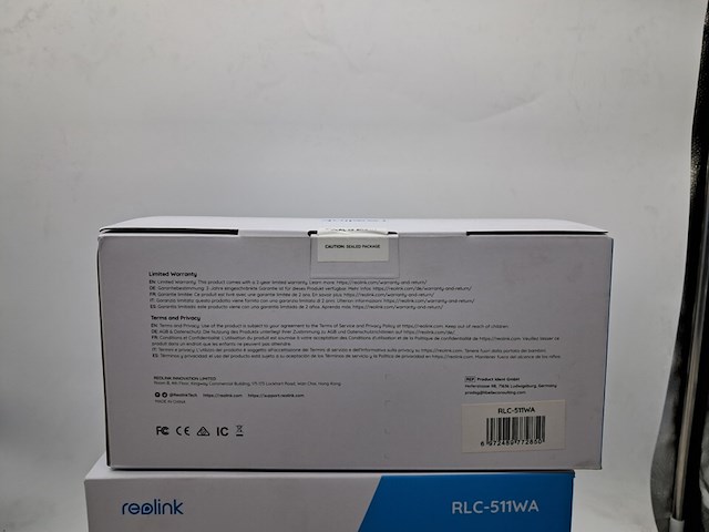 3x bewakingscamera, reolink, rlc-511wa 5mp, 2021 - afbeelding 4 van  5