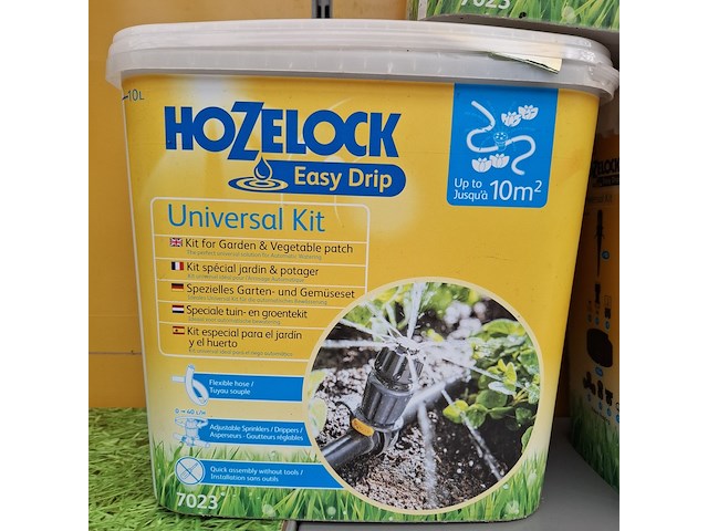 3x bewateringsysteem, hozelock, easy drip - afbeelding 2 van  6