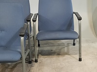 3x bezoekersstoel en 1x bureaustoel in onderdelen - afbeelding 6 van  7