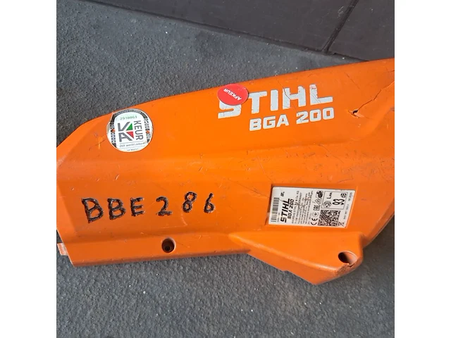 3x bladblazer, stihl, bga 200 - afbeelding 9 van  18