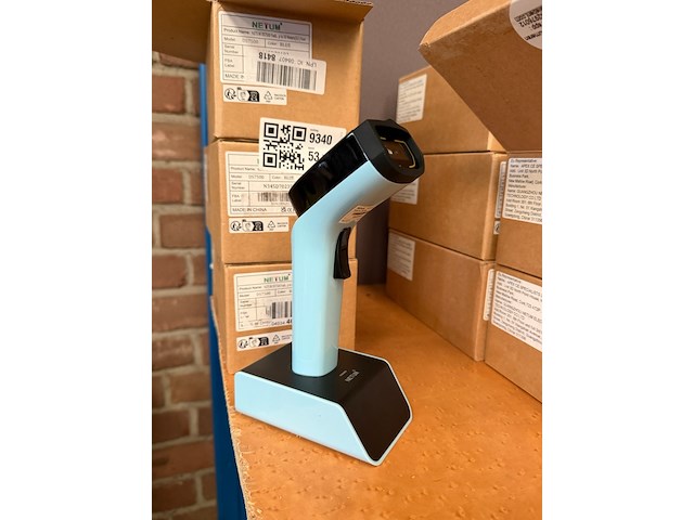 3x bluetooth barcodescanner, netum, ds7500, blauw - afbeelding 3 van  5