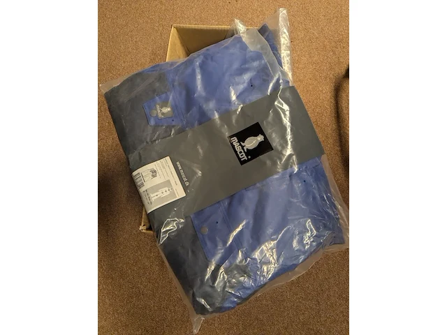 3x bodywarmer, mascot, blauw / zwart, 3xl - afbeelding 2 van  3