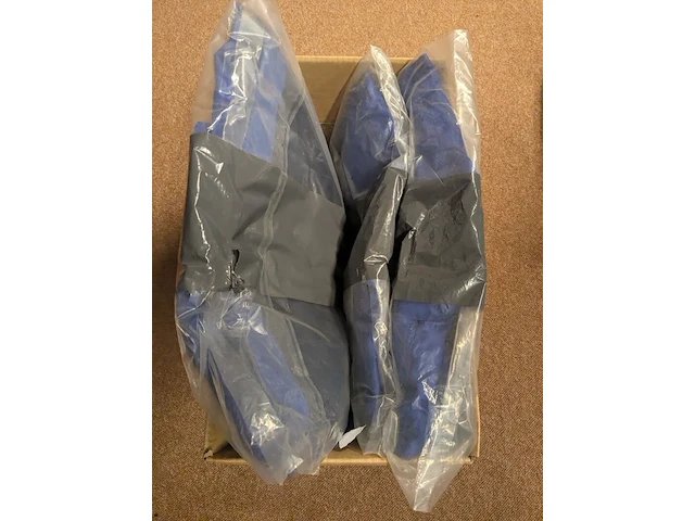 3x bodywarmer, mascot, blauw / zwart, 3xl - afbeelding 3 van  3