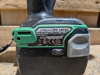 3x boor-/schroefmachine, hitachi, ds 18dbsl / ds 14dsl, incl. 6x accu - afbeelding 8 van  18