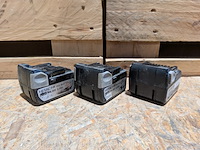 3x boor-/schroefmachine, hitachi, ds 18dbsl / ds 14dsl, incl. 6x accu - afbeelding 10 van  18