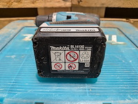 3x boor-/schroefmachine, makita, incl. accu's en acculader - afbeelding 5 van  16