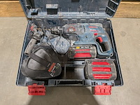 3x boorhamer, bosch, gbh, incl. accu's en acculaders - afbeelding 3 van  14