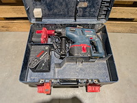 3x boorhamer, bosch, gbh, incl. accu's en acculaders - afbeelding 12 van  14