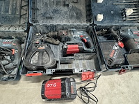 3x boormachine, metabo, gbh 36 v-li en gbh 2-20 d - afbeelding 3 van  4